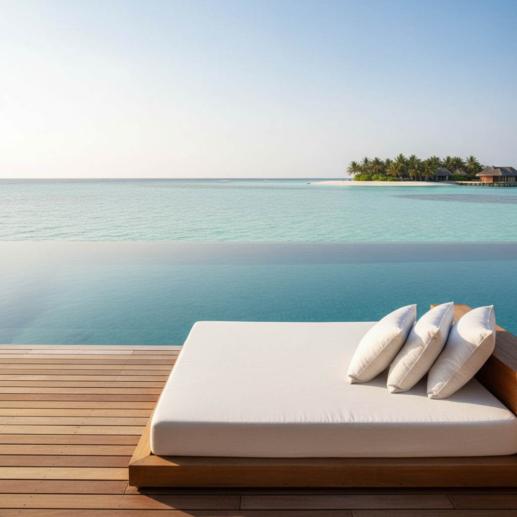 Overwater villa