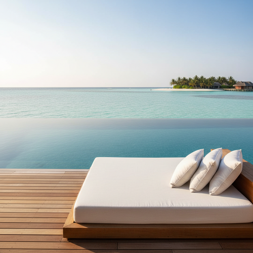 Overwater villa